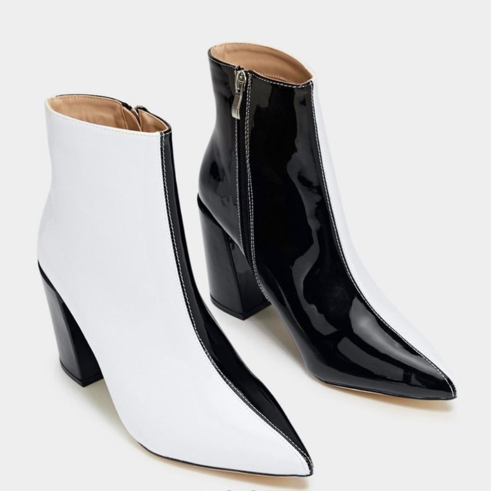 Black & White boots